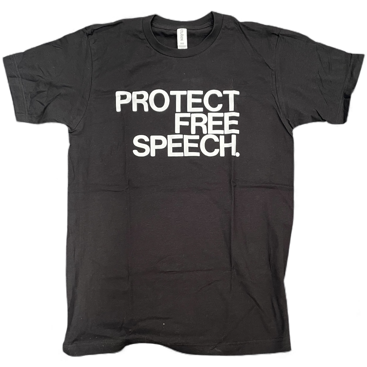 Protect Free Speech T-shirt - Black – badknees