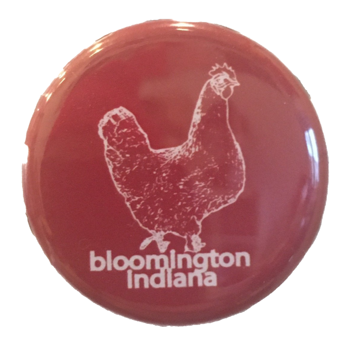 Bloomington chicken button
