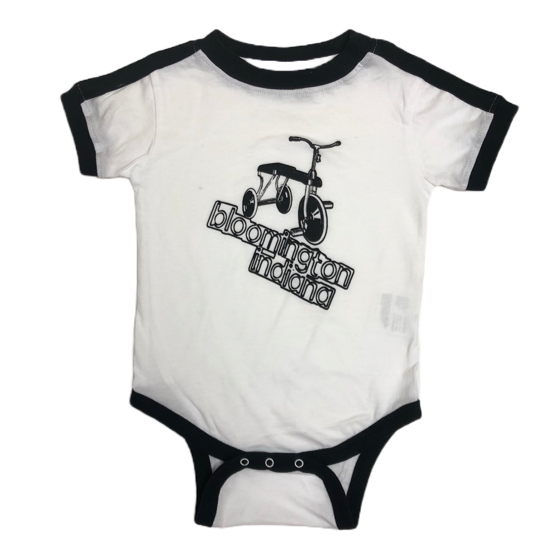Bloomington Indiana Tricycle Onesie Formal badknees