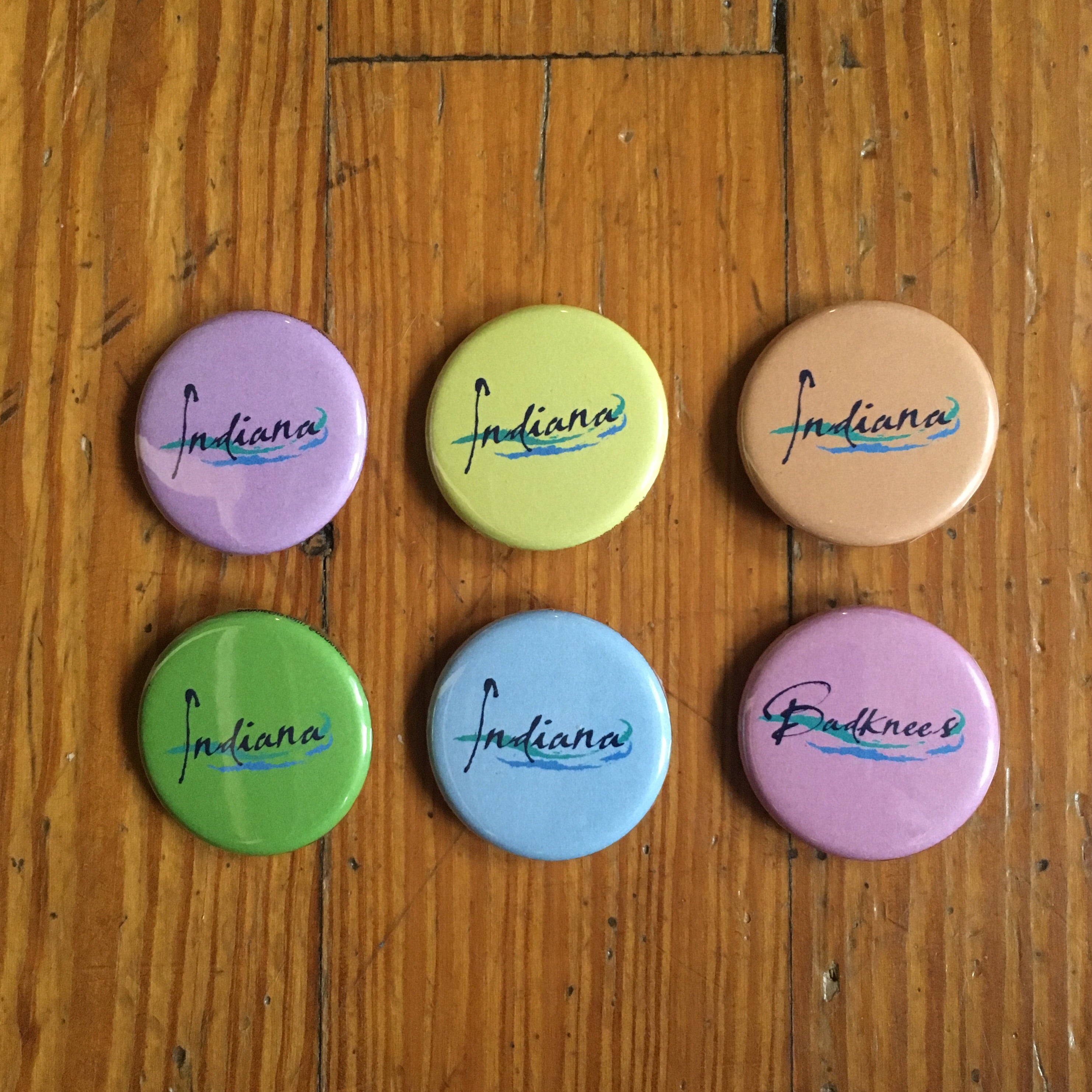 LaCroix Indiana button + magnet | badkneesTs