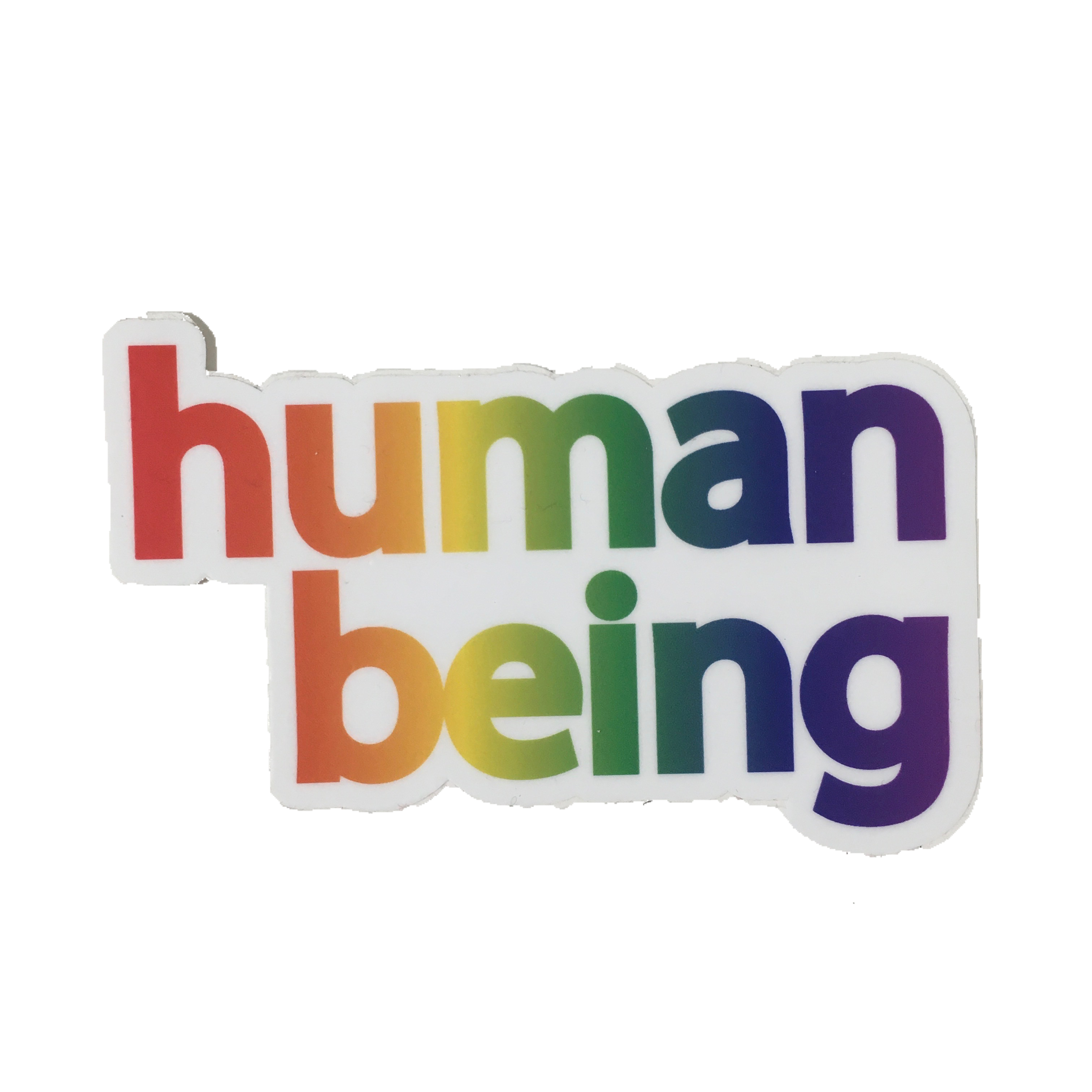 human being pride sticker