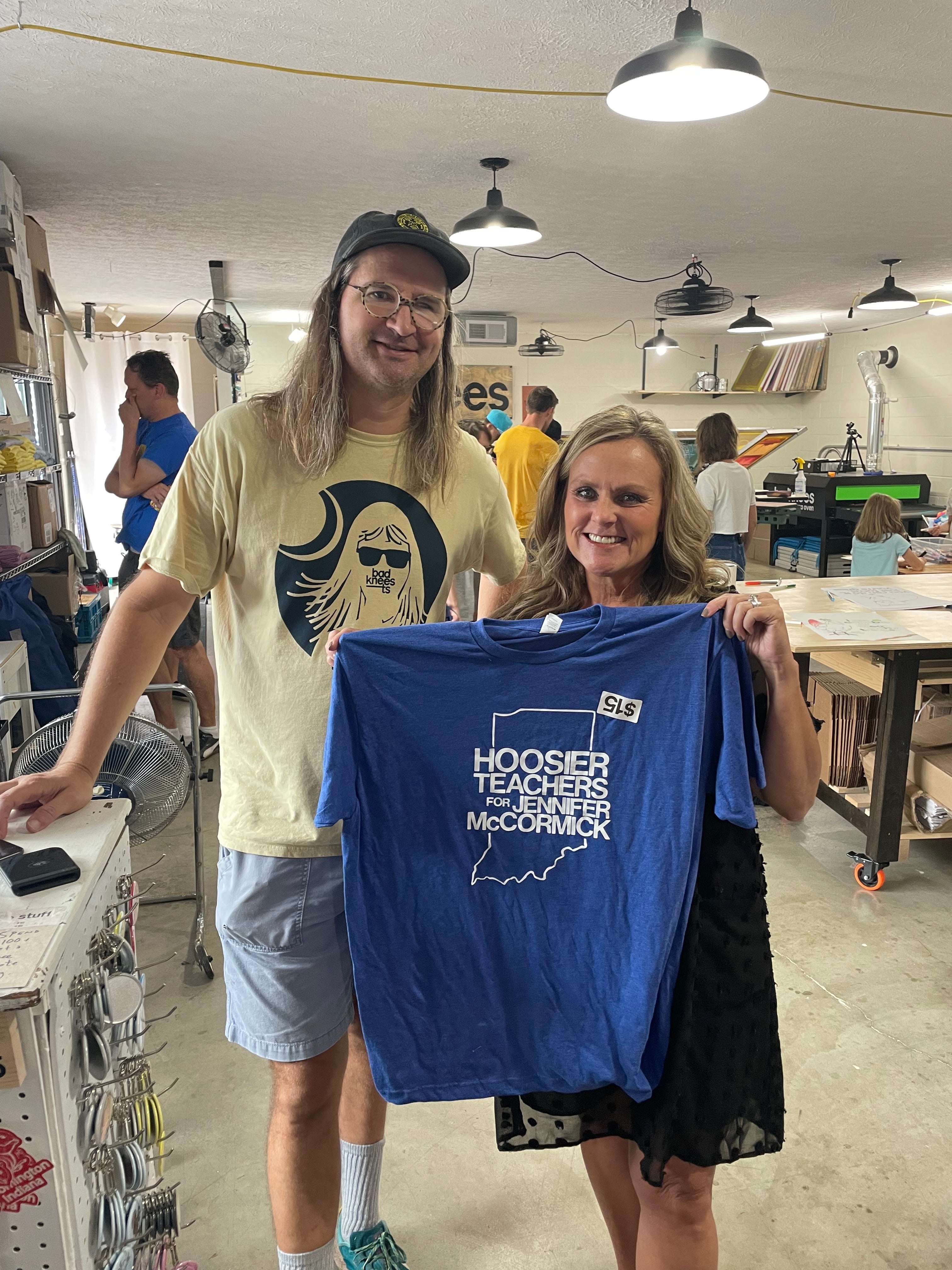 Hoosiers for Jennifer McCormick Merch