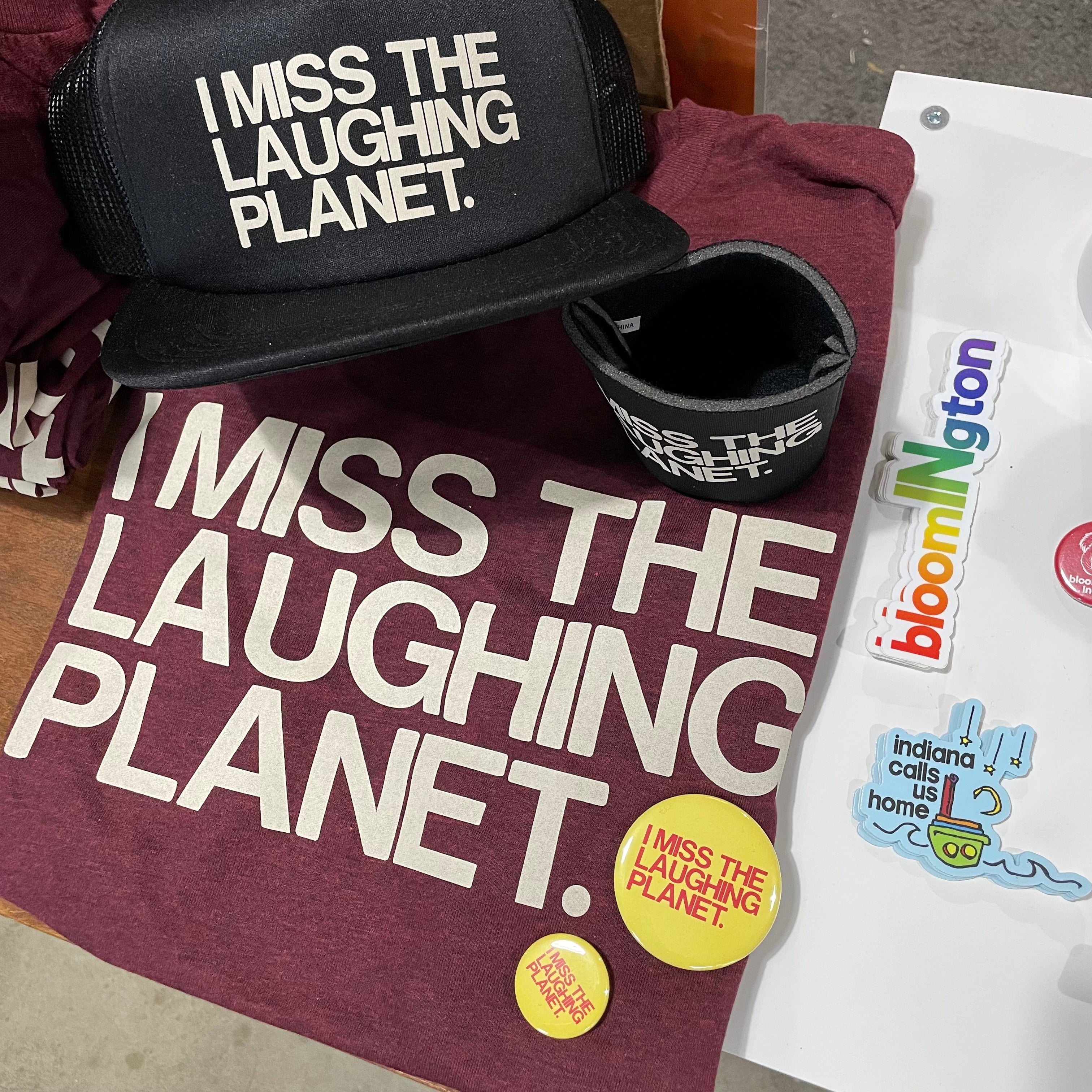 I MISS THE LAUGHING PLANET COLLECTION