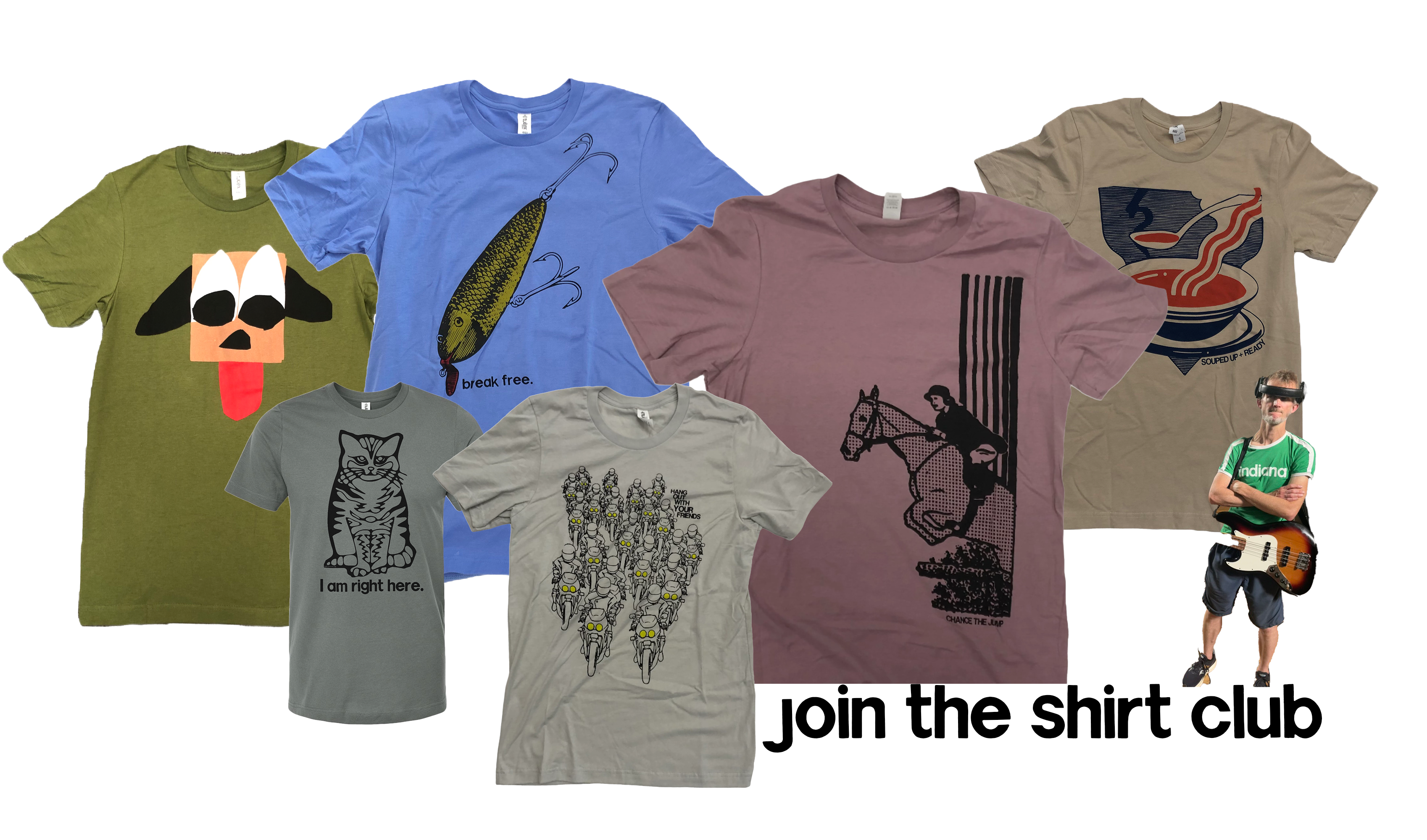 badknees Shirt Club Experiment