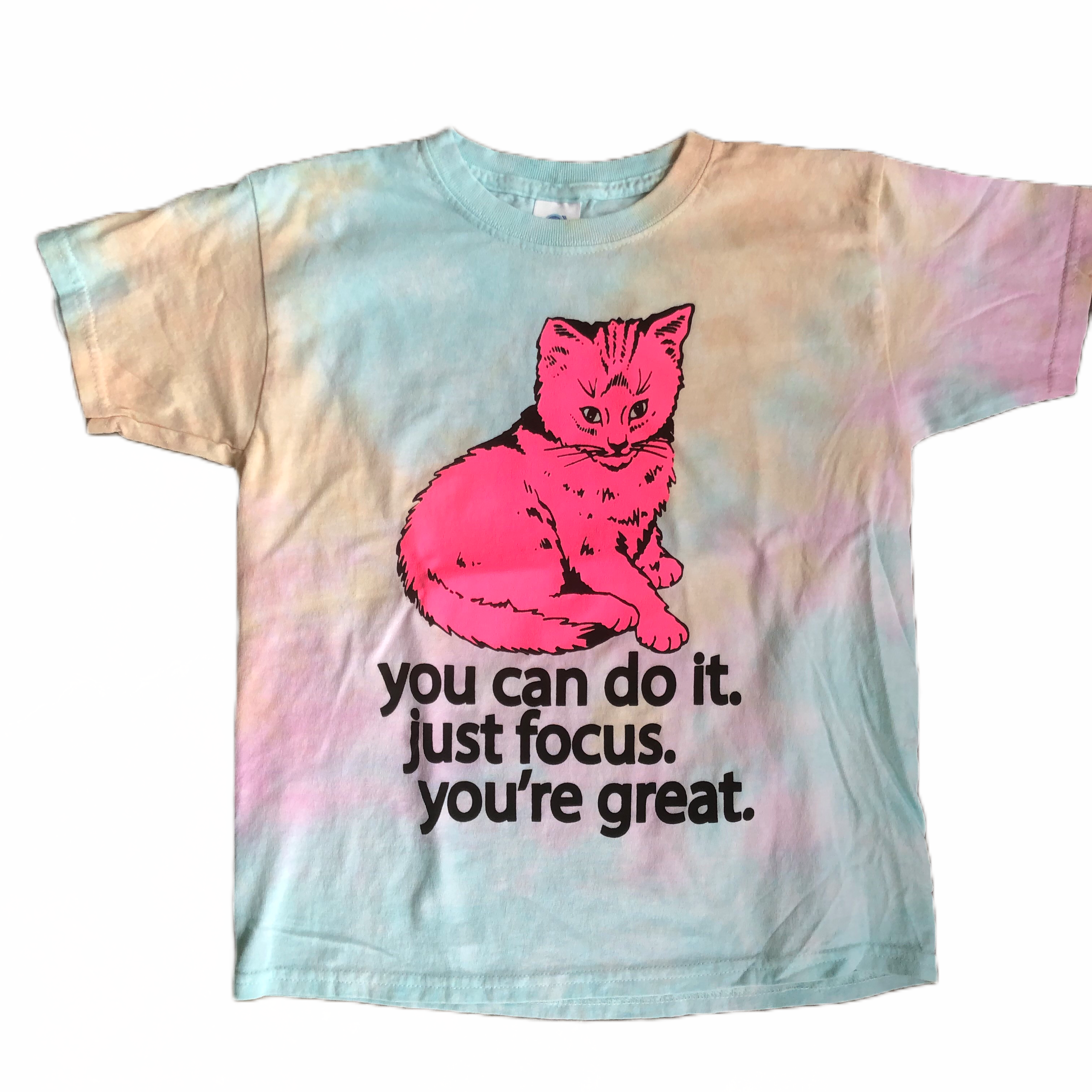 pink cat t shirt