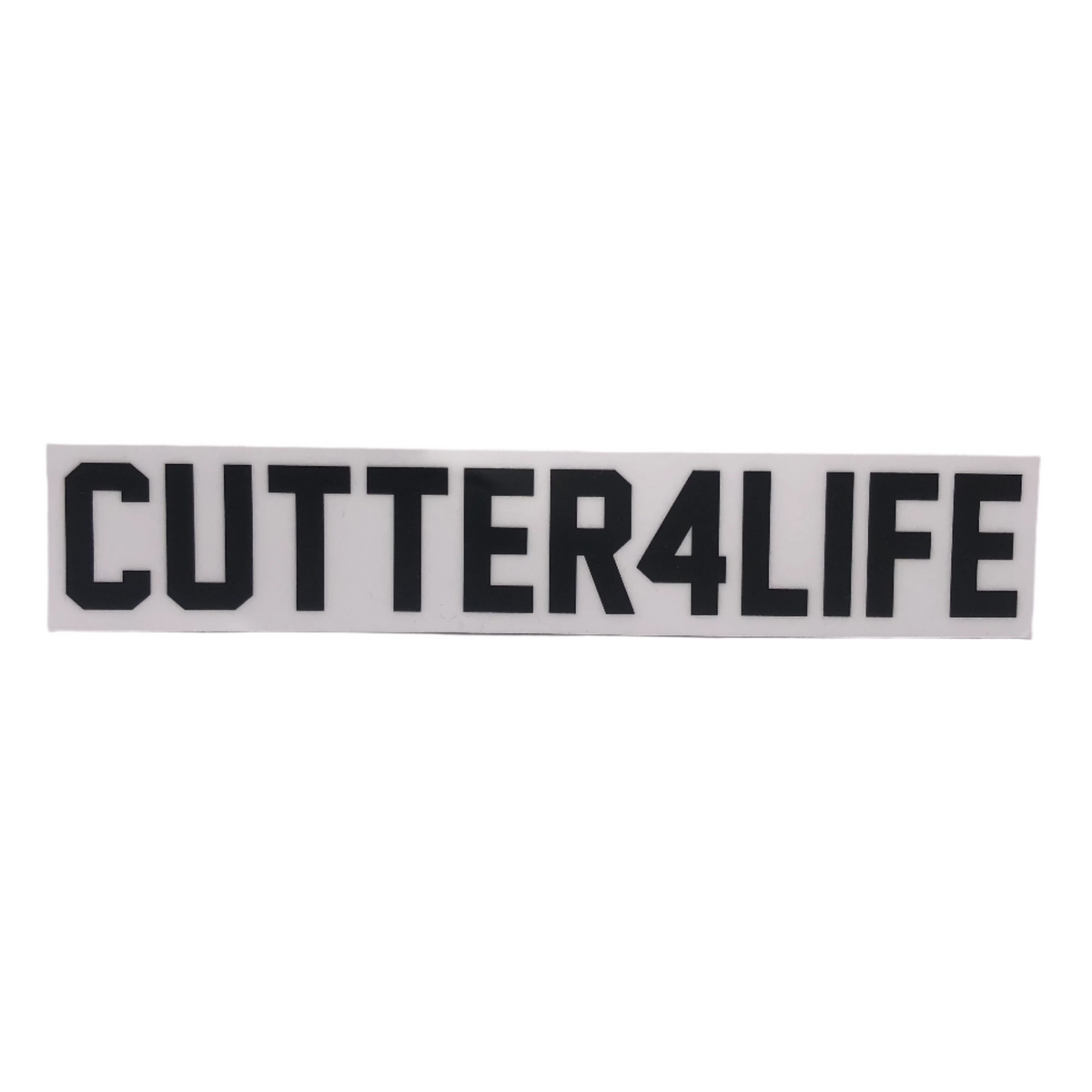 Cutter Block Sticker Cutter 4 Life Sticker – badknees