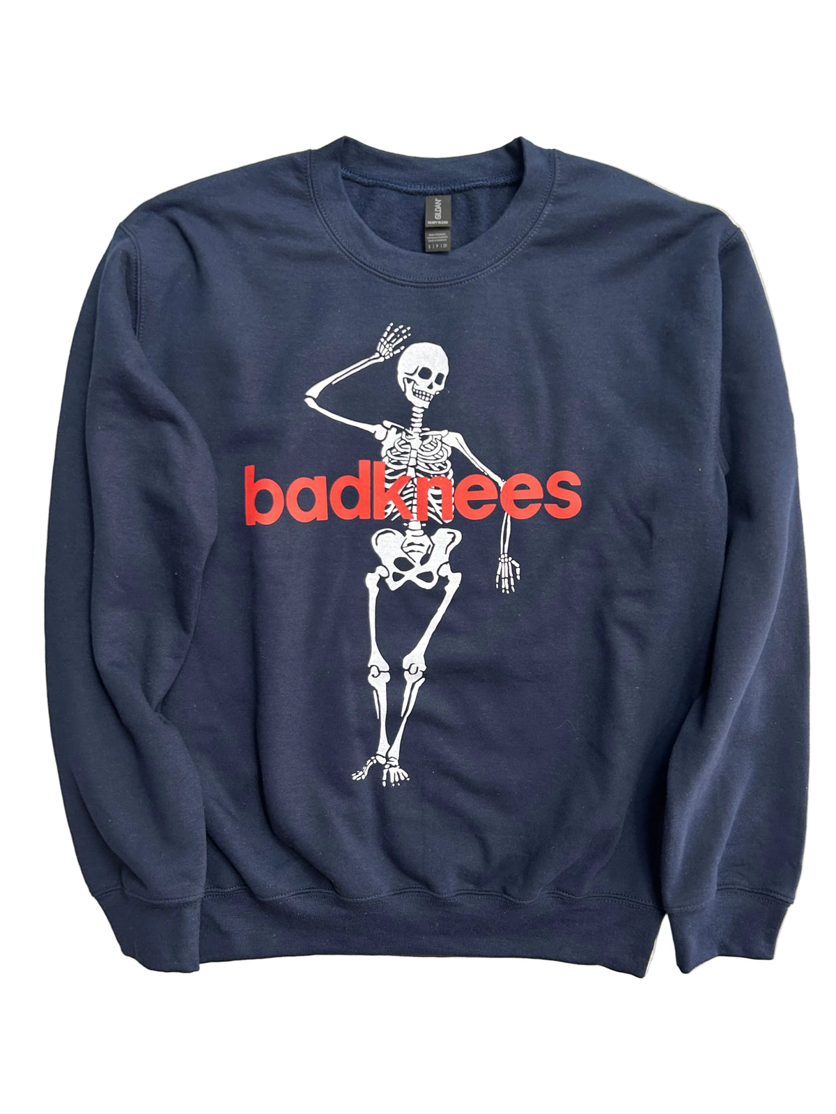 badknees skeleton t-shirt