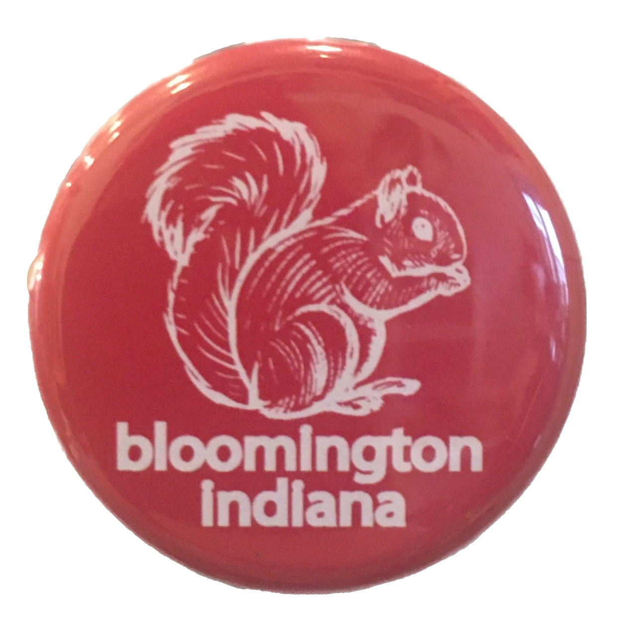 Bloomington Squirrel Button