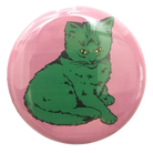 Green Focus Cat button