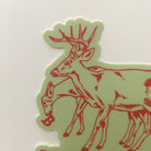 Bloomington Indiana Deer Sticker | badkneesTs