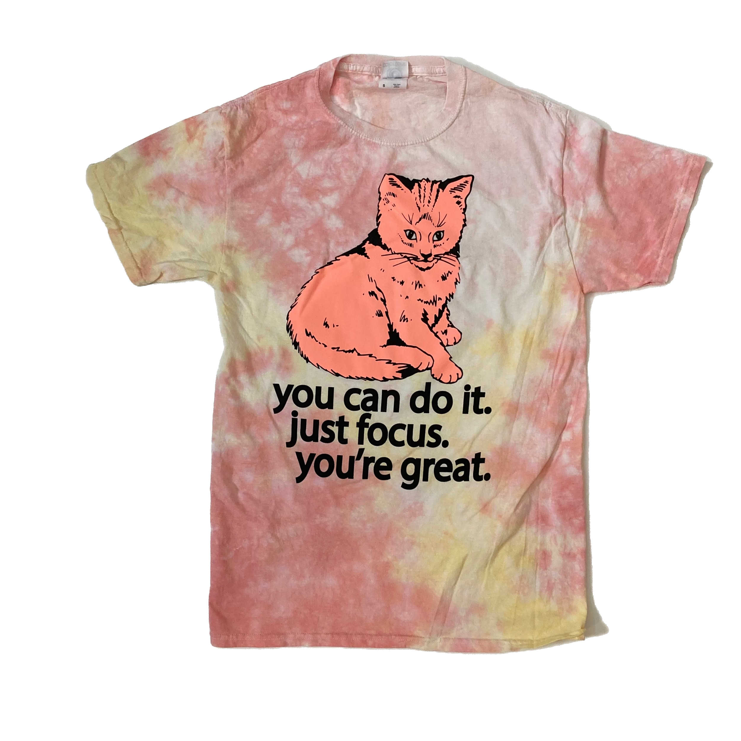 Pink cat t sales shirt