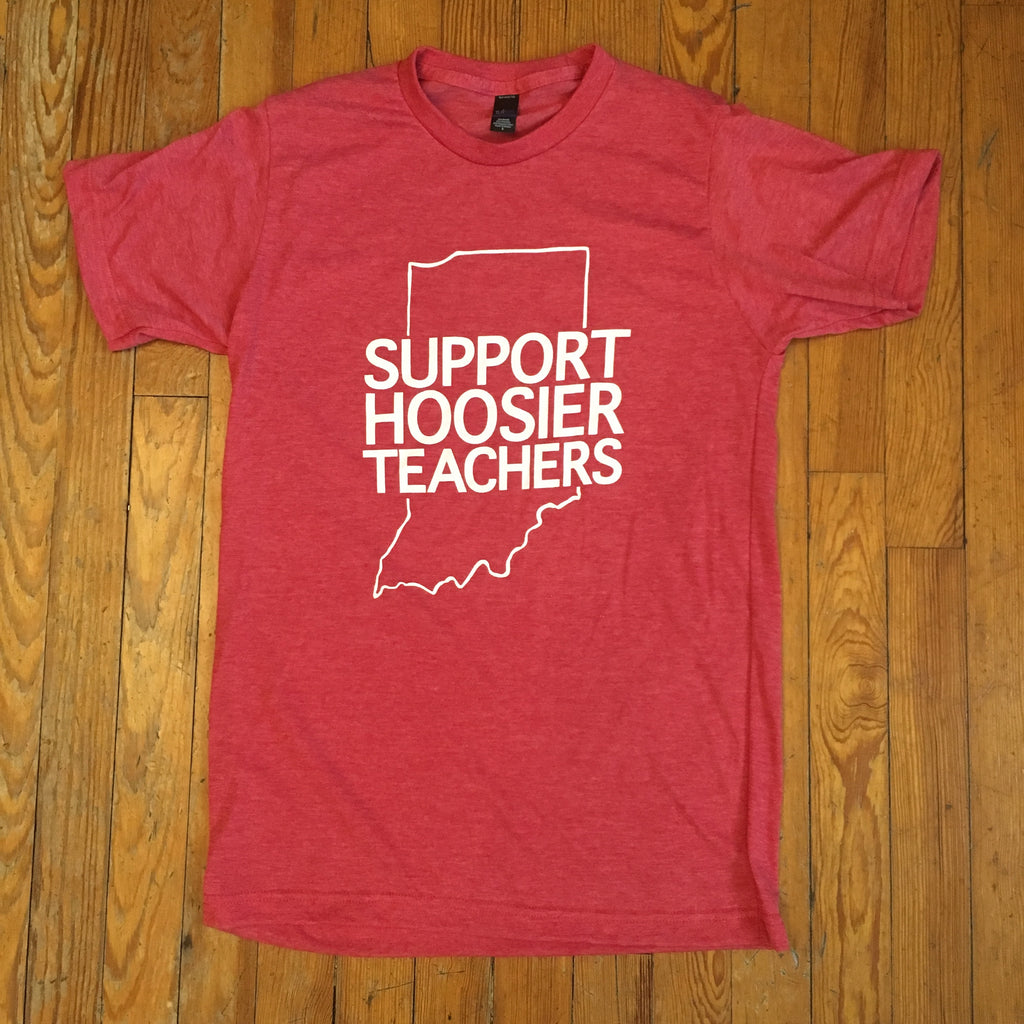 support Hoosier teachers shirt - badkneesTs | badkneesTs